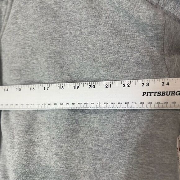 Good American Heather Grey Fleece Shirt Jacket Size 3/4 NWT $129 Cozy Button Up - Picture 3 of 9